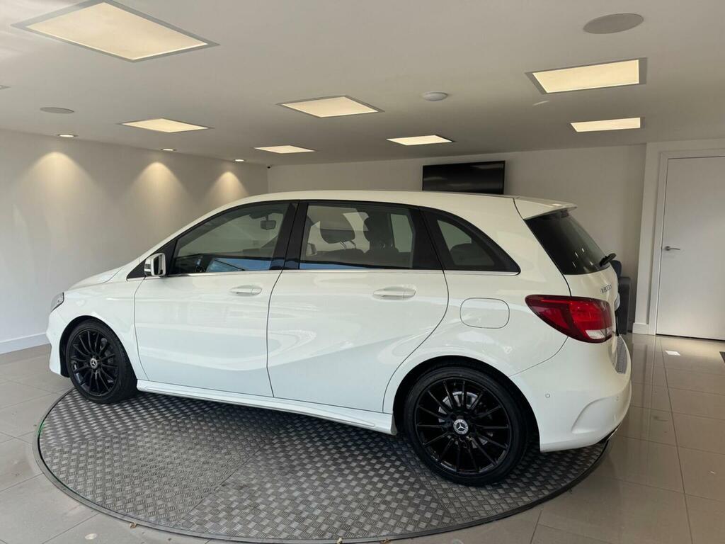 Mercedes-Benz B Class 2.1 B200d Amg Line Executive 7G-dct Euro 6 Ss White #4