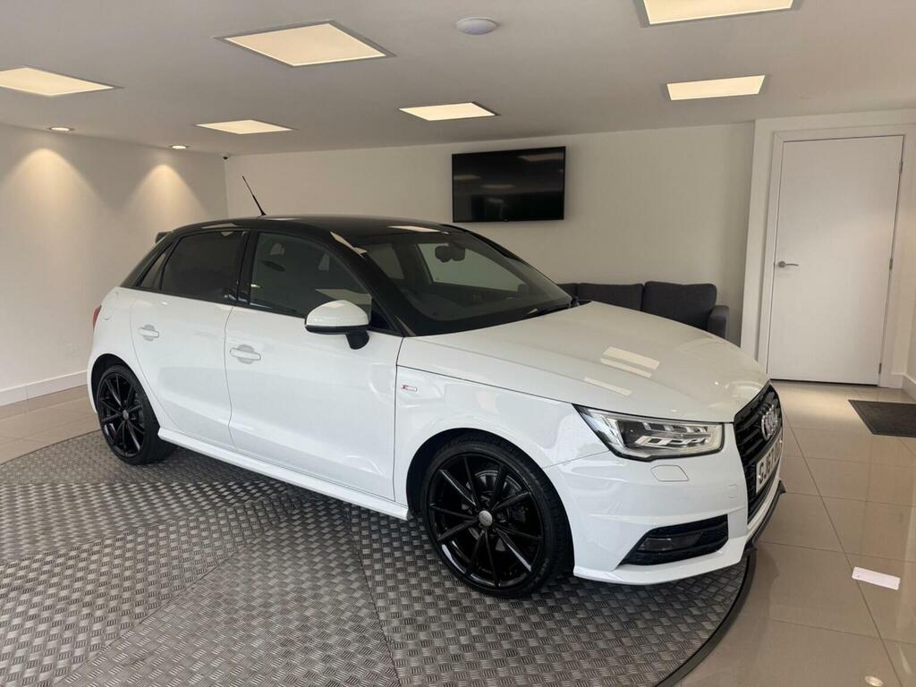 Audi A1 1.6 Tdi Black Edition Sportback S Tronic Euro 6 S White #5