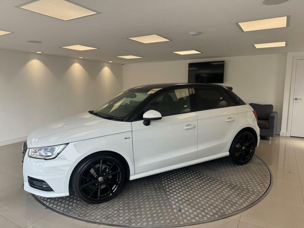 Audi A1 1.6 Tdi Black Edition Sportback S Tronic Euro 6 S White