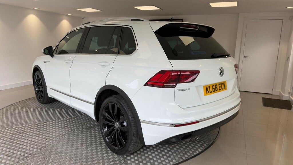 Volkswagen Tiguan 2.0 Tdi R-line Dsg 4Motion Euro 6 Ss White #5