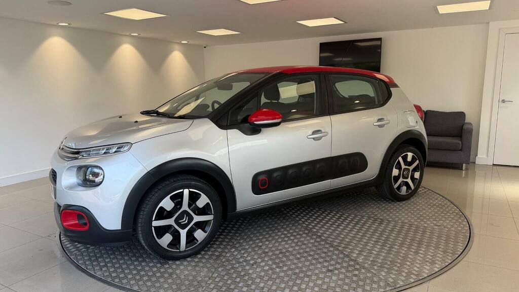 Citroen C3 1.2 Puretech Feel Euro 6 Ss Silver #2