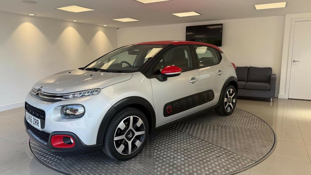 Citroen C3 1.2 Puretech Feel Euro 6 Ss Silver