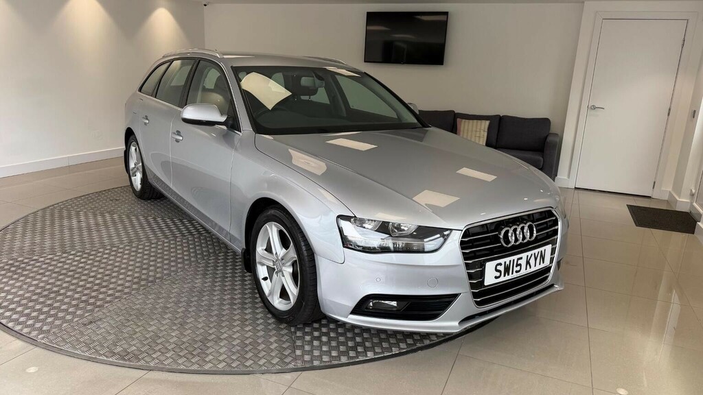 Audi A4 Avant Estate 2.0 Tdi Ultra Se Technik Euro 6 Ss Silver #3