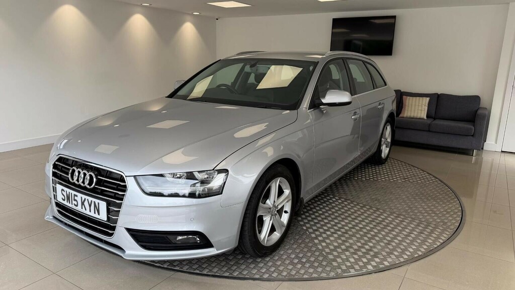Audi A4 Avant Estate 2.0 Tdi Ultra Se Technik Euro 6 Ss Silver #2