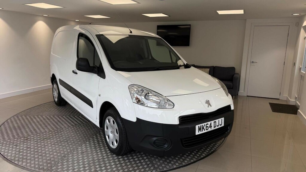 Peugeot Partner Panel Van 1.6 Hdi 850 Professional L1 201464 White #2