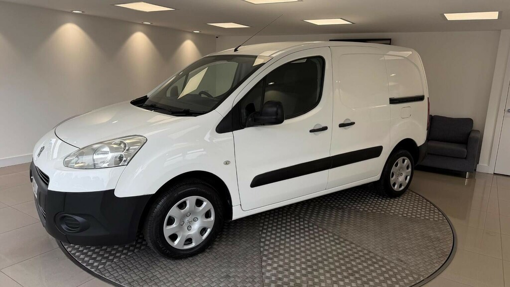 Peugeot Partner Panel Van 1.6 Hdi 850 Professional L1 201464 White