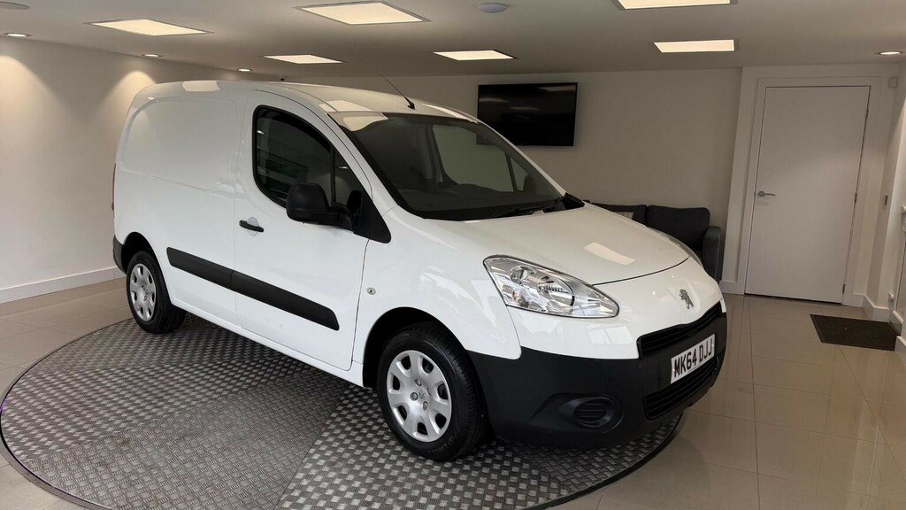 Peugeot Partner Panel Van 1.6 Hdi 850 Professional L1 201464 White #5