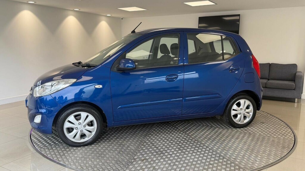 Hyundai I10 Hatchback 1.2 Active Euro 5 201313 Blue #4