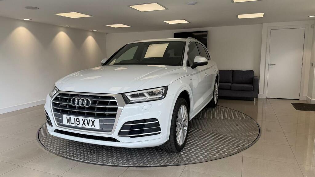 Audi Q5 2.0 Tdi 40 S Line S Tronic Quattro Euro 6 Ss White #3