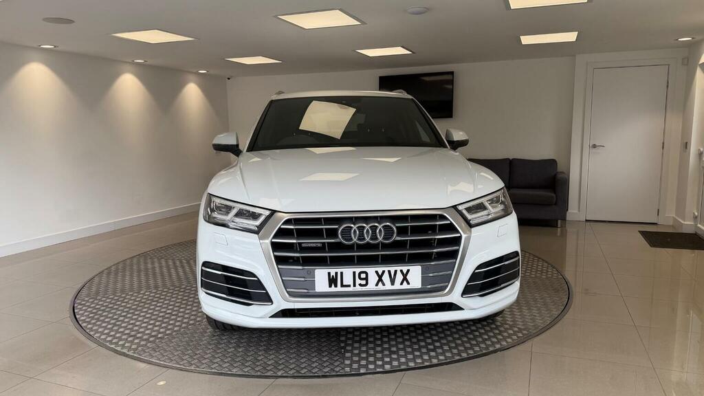 Audi Q5 2.0 Tdi 40 S Line S Tronic Quattro Euro 6 Ss White #5