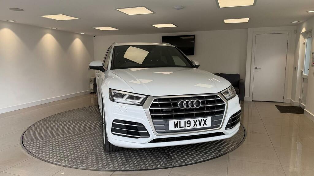 Audi Q5 2.0 Tdi 40 S Line S Tronic Quattro Euro 6 Ss White #6