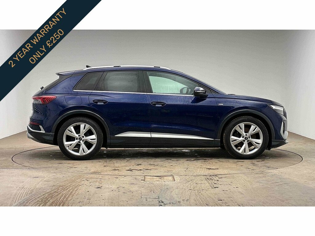 Audi Q4 E Tron S Line Blue #3