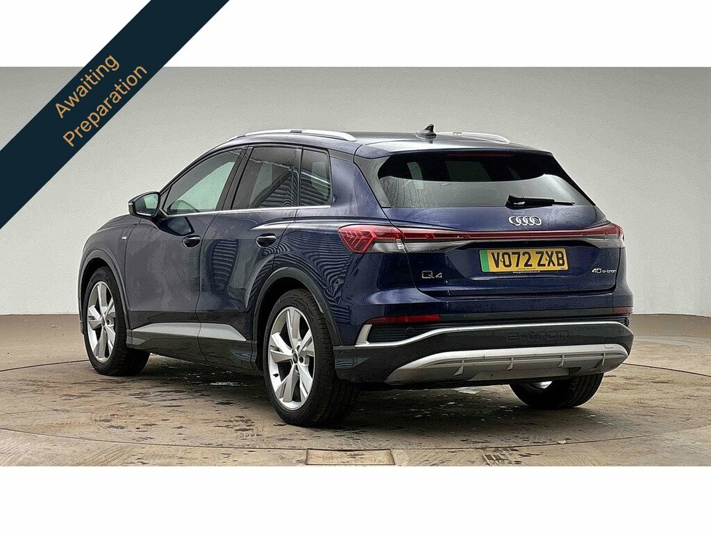 Audi Q4 E Tron S Line Blue #2