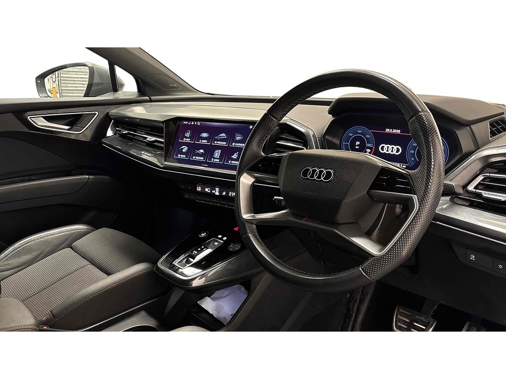 Audi Q4 E Tron S Line Grey #4