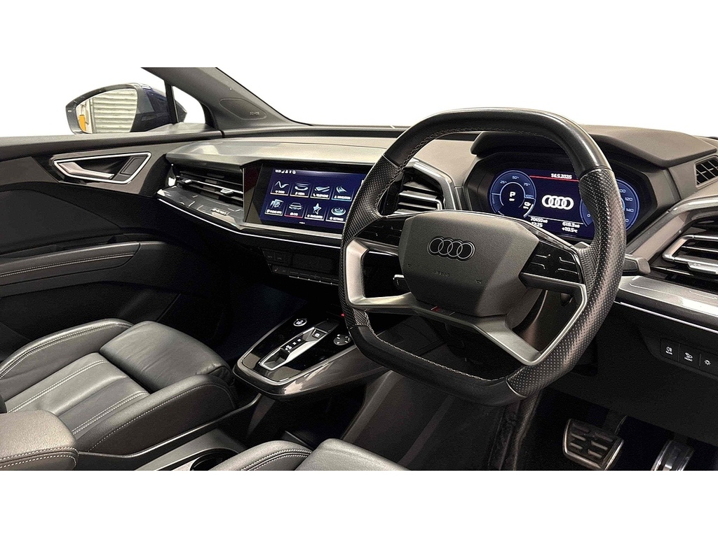 Audi Q4 E Tron Launch Edition KN71LFK Blue #5