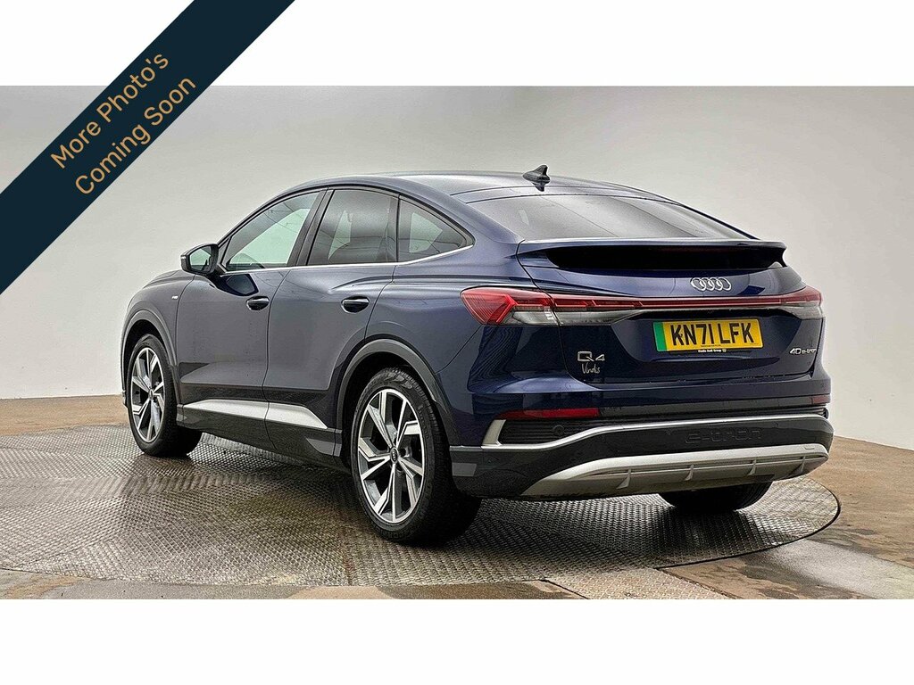 Audi Q4 E Tron Launch Edition KN71LFK Blue #2
