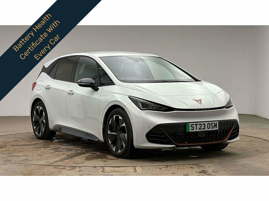 Cupra Born E-boost V2 White