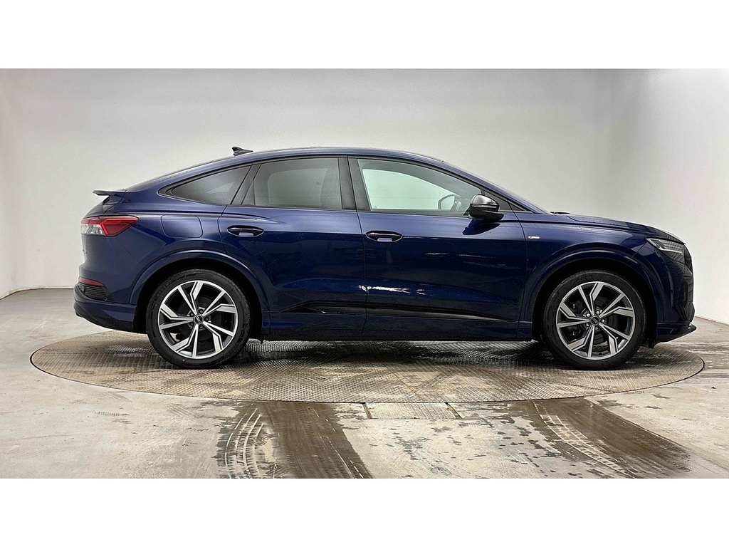 Audi Q4 E Tron Edition 1 Blue #3
