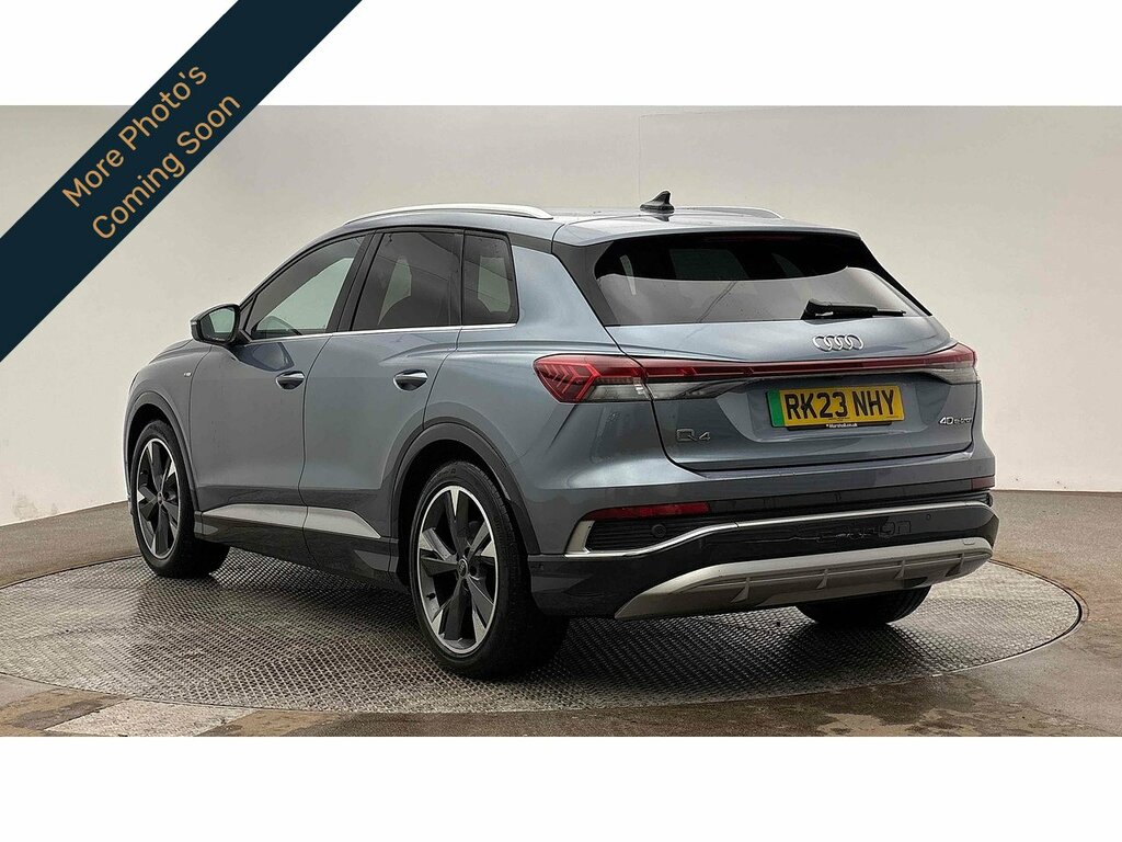 Audi Q4 E Tron S Line Blue #2