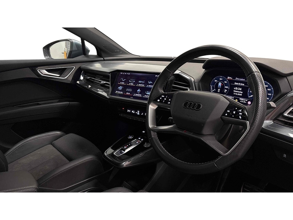 Audi Q4 E Tron S Line Blue #5