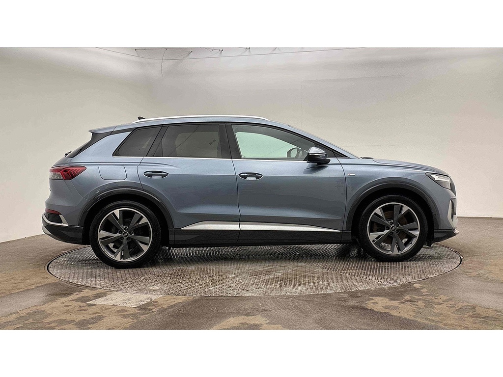 Audi Q4 E Tron S Line Blue #3