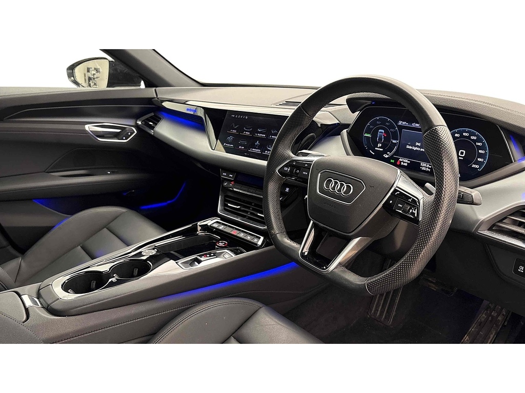 Audi E Tron GT Saloon Black #5