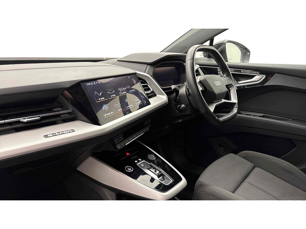 Audi Q4 E Tron Sport Black #4