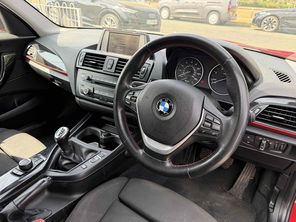 BMW 1 Series 116D Sport Red #5