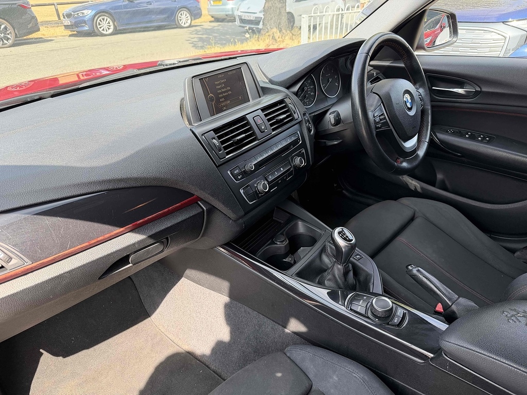 BMW 1 Series 116D Sport Red #6