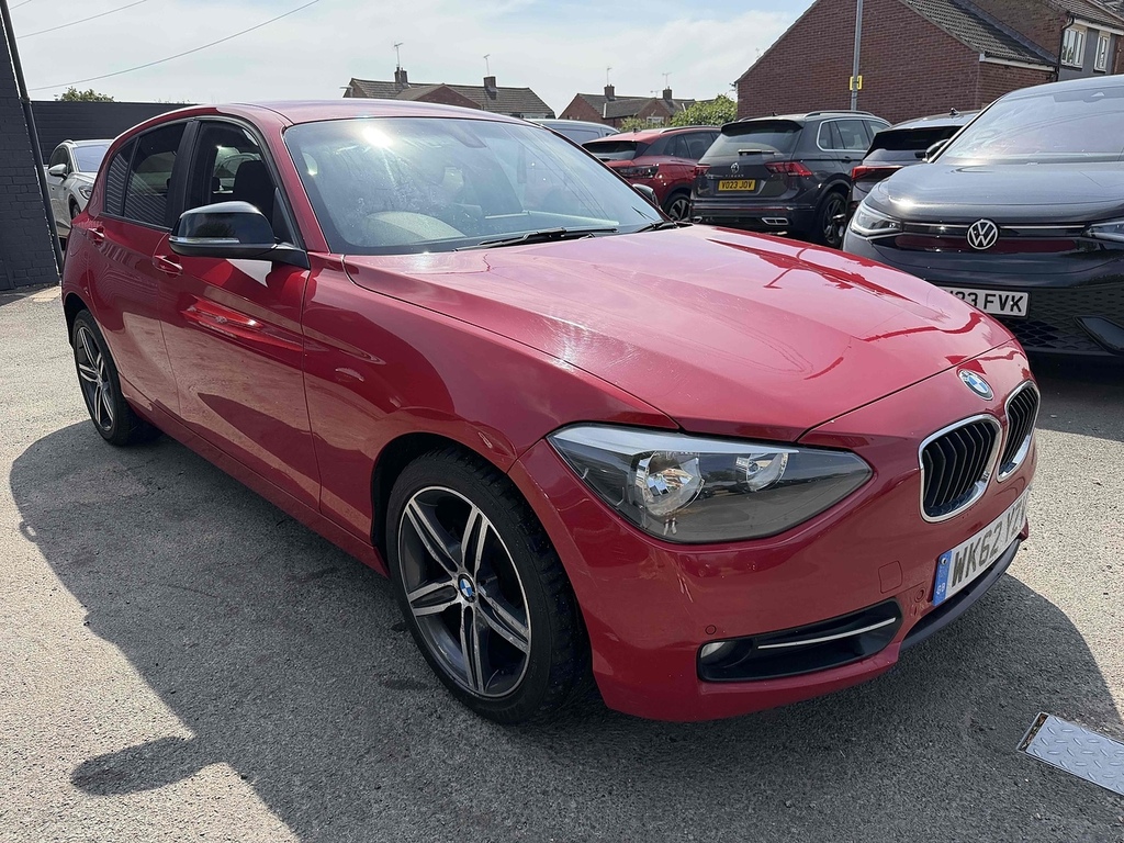 BMW 1 Series 116D Sport Red #2