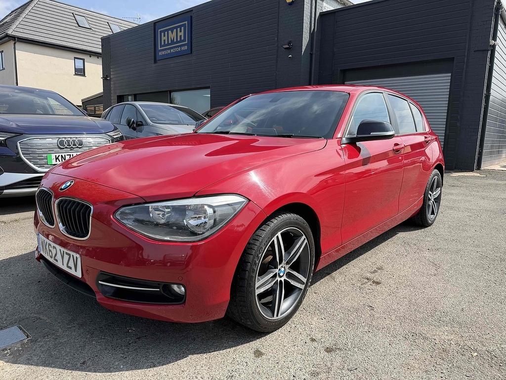 BMW 1 Series 116D Sport Red