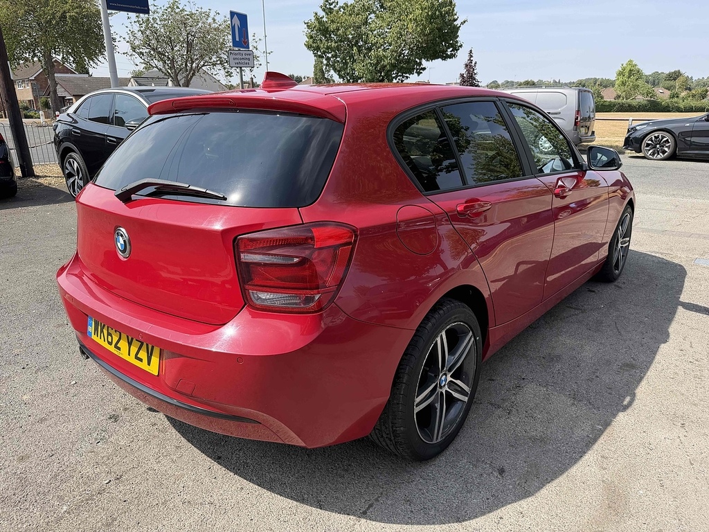 BMW 1 Series 116D Sport Red #3
