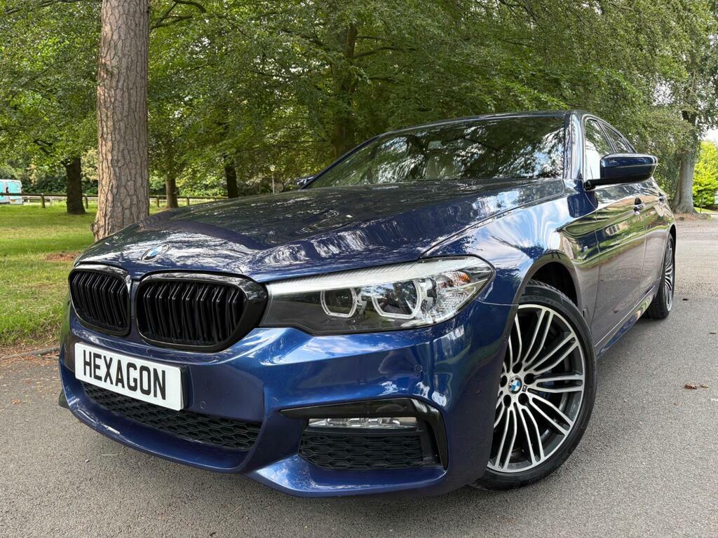 BMW 5 Series 3.0 530D M Sport Xdrive Euro 6 S S ND17KCC Blue #5