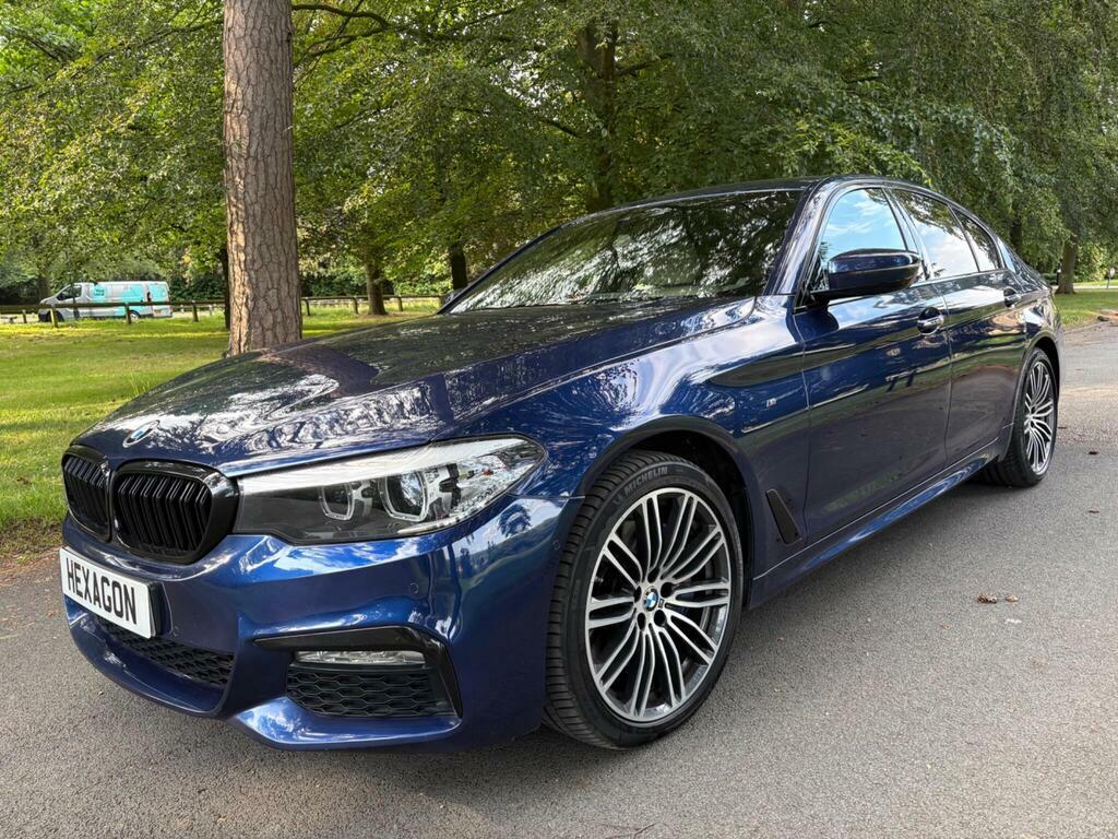 BMW 5 Series 3.0 530D M Sport Xdrive Euro 6 S S ND17KCC Blue #6