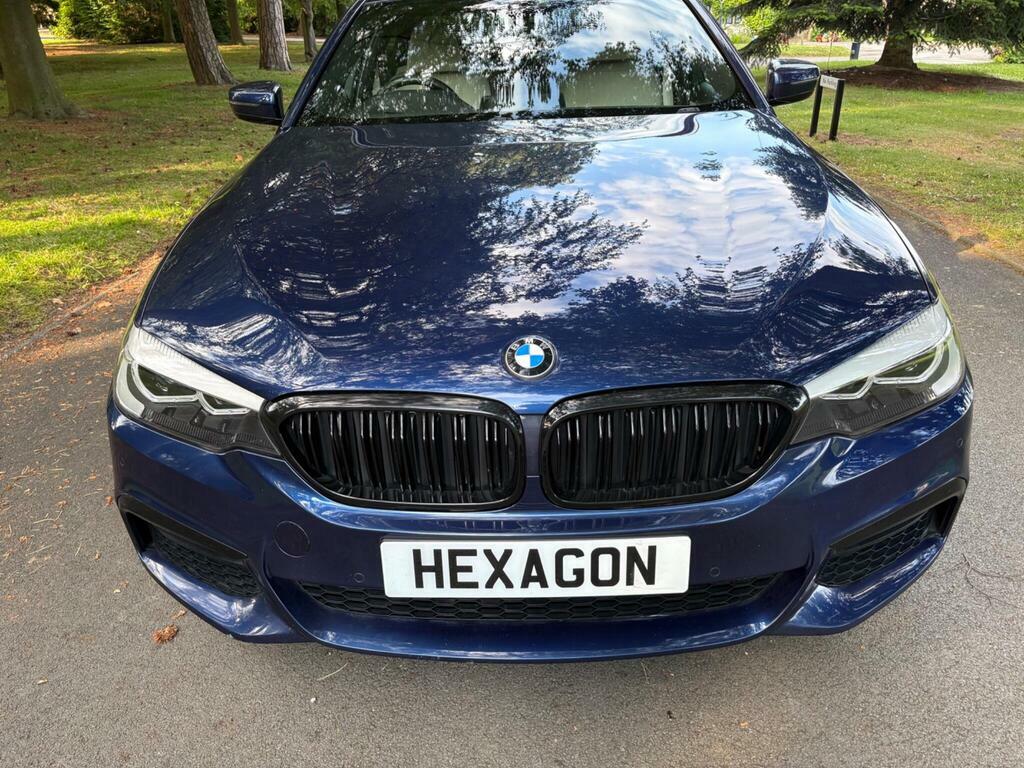 BMW 5 Series 3.0 530D M Sport Xdrive Euro 6 S S ND17KCC Blue #4