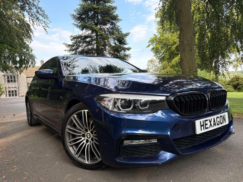 BMW 5 Series 3.0 530D M Sport Xdrive Euro 6 S S ND17KCC Blue #2