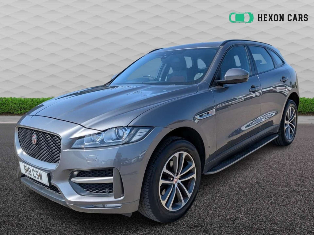 Jaguar F-Pace 2.0 D240 Portfolio Suv Grey #16