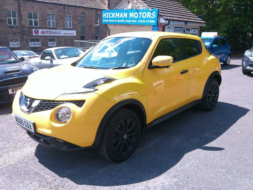 Nissan Juke Suv 1.6 Dig-t Tekna Xtron 4Wd Euro 6 201565 WU65GXA Yellow