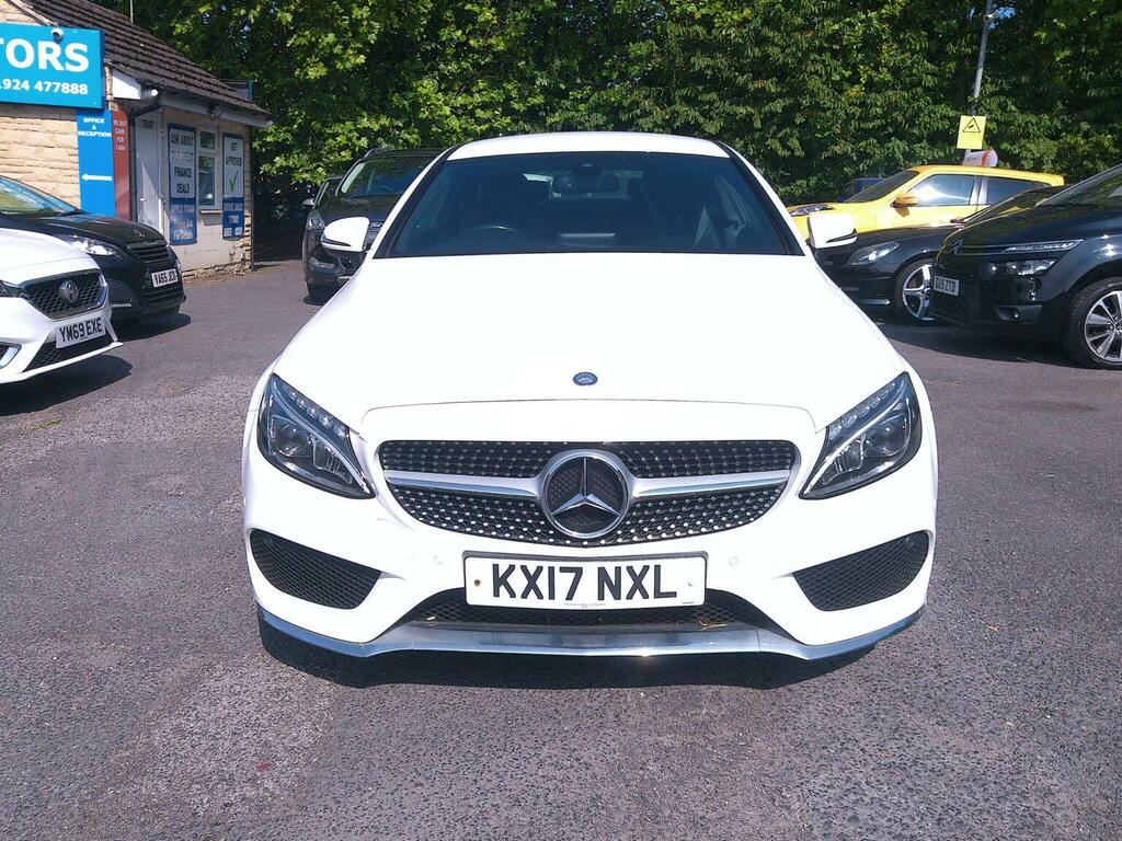 Mercedes-Benz C Class Coupe 2.1 C220d Amg Line G-tronic Euro 6 Ss KX17NXL White #2