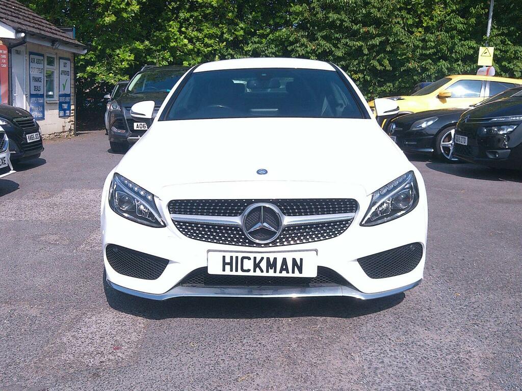 Mercedes-Benz C Class Coupe 2.1 C220d Amg Line G-tronic Euro 6 Ss KX17NXL White #6