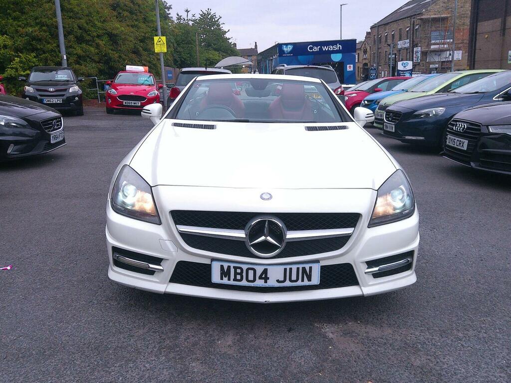 Mercedes-Benz SLK Convertible 1.8 Slk200 Blueefficiency Amg Sport G- White #2
