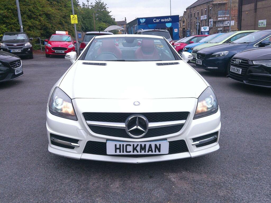 Mercedes-Benz SLK Convertible 1.8 Slk200 Blueefficiency Amg Sport G- White #3