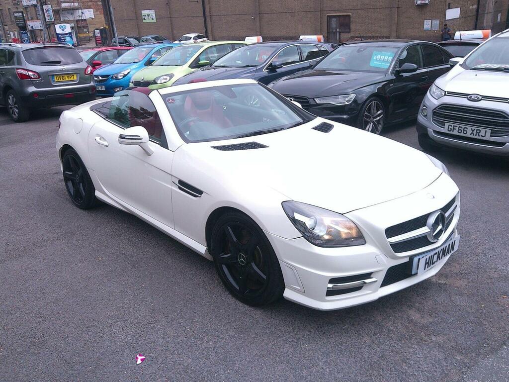 Mercedes-Benz SLK Convertible 1.8 Slk200 Blueefficiency Amg Sport G- White #6