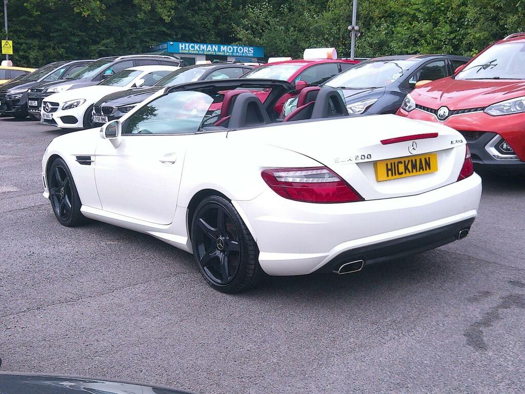Mercedes-Benz SLK Convertible 1.8 Slk200 Blueefficiency Amg Sport G- White #5