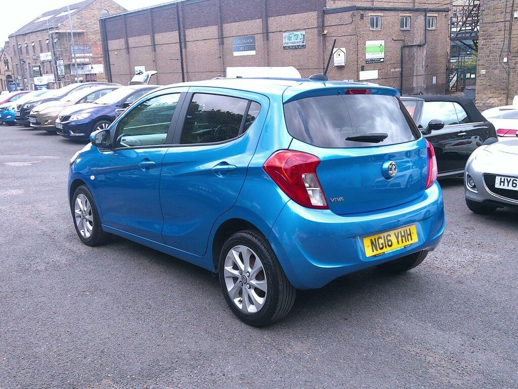 Vauxhall Viva Hatchback 1.0I Sl Euro 6 201616 Blue #5