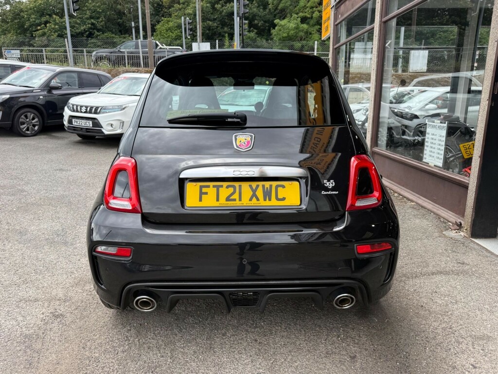 Abarth 595 1.4 T-jet Turismo 70Th Euro 6 FT21XWC Black #5