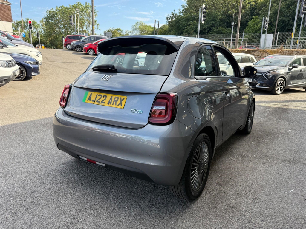 Fiat 500E 42Kwh Icon Grey #4