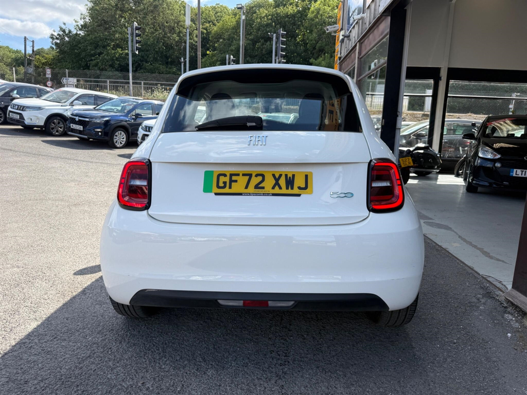 Fiat 500E 42Kwh Icon GF72XWJ White #5