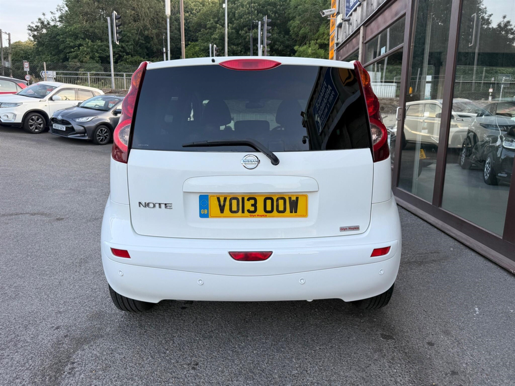 Nissan Note 1.6 16V N-tec Euro 5 White #5