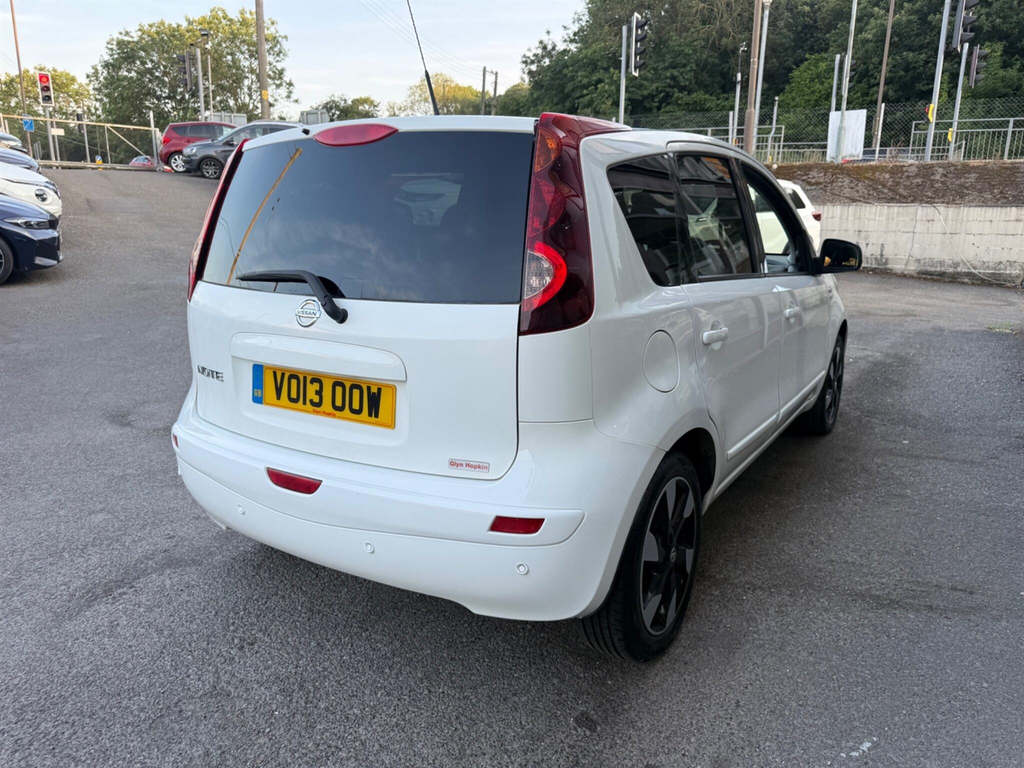 Nissan Note 1.6 16V N-tec Euro 5 White #4